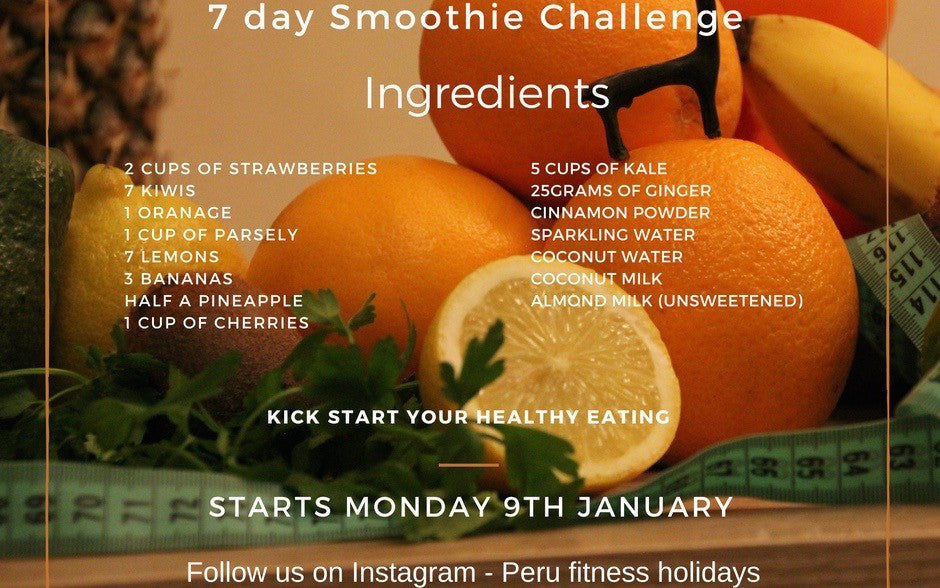 Day 2 of the Smoothie Challenge - 'The Tropicana'
